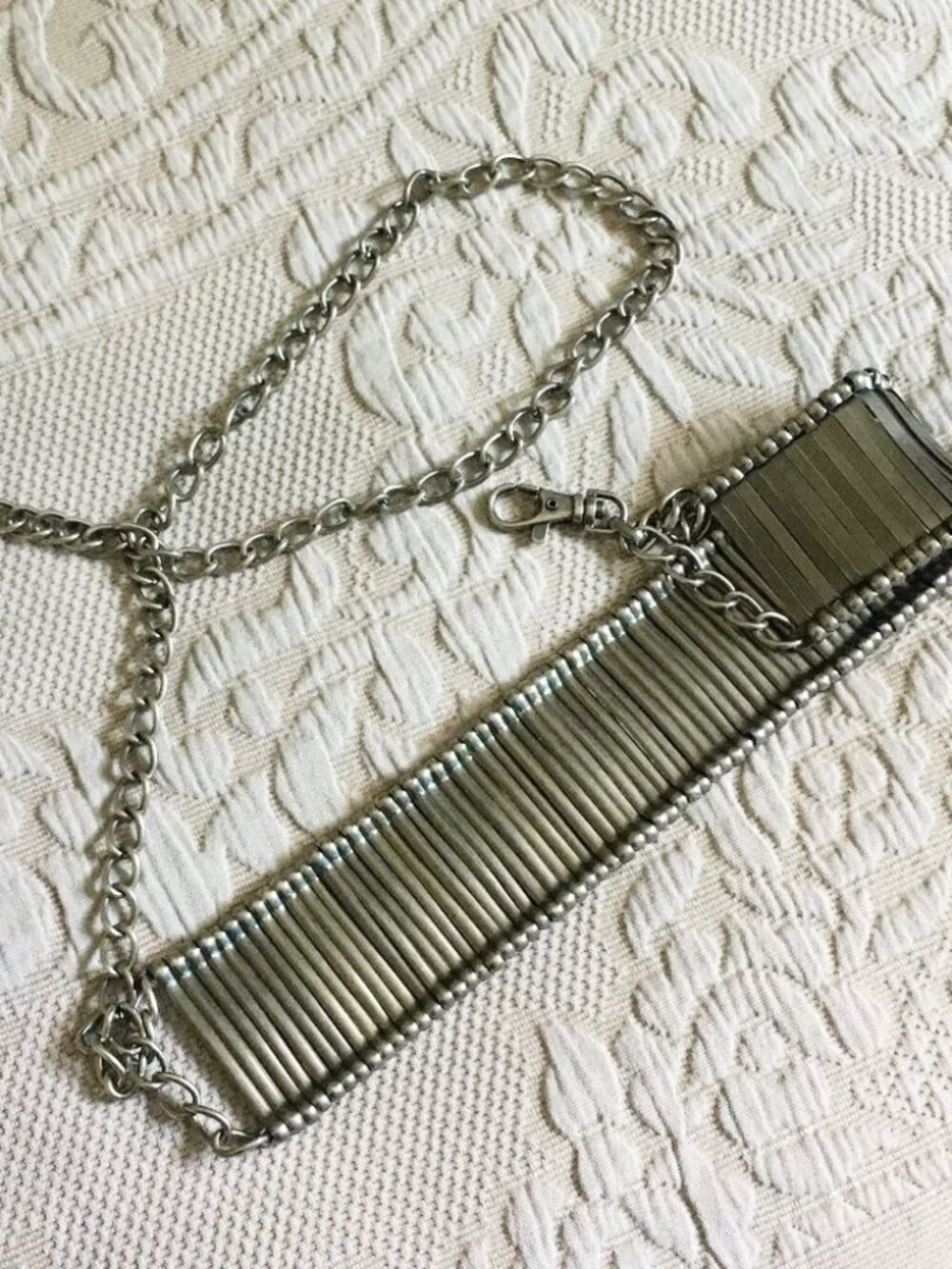 Unique Vintage Metal Chain Belt Boho Bohemian Statement Piece